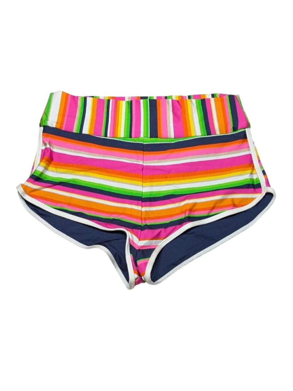 Trina Turk Boy‎ Short Swim Bottom NWT Splash Stripe Size 12